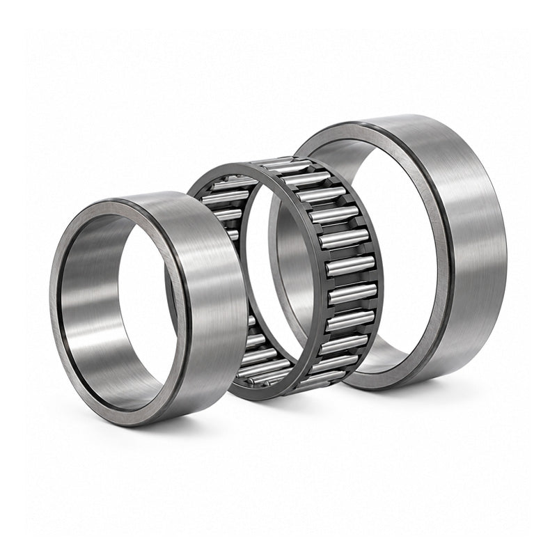 Major Brand NAO25x42x32 Needle Roller Bearings with Machined Rings and an Inner Ring