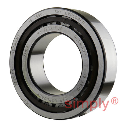 SKF NJ2213ECP Single Row Cylindrical Roller Bearing with Polyamide Cage 65x120x31mm
