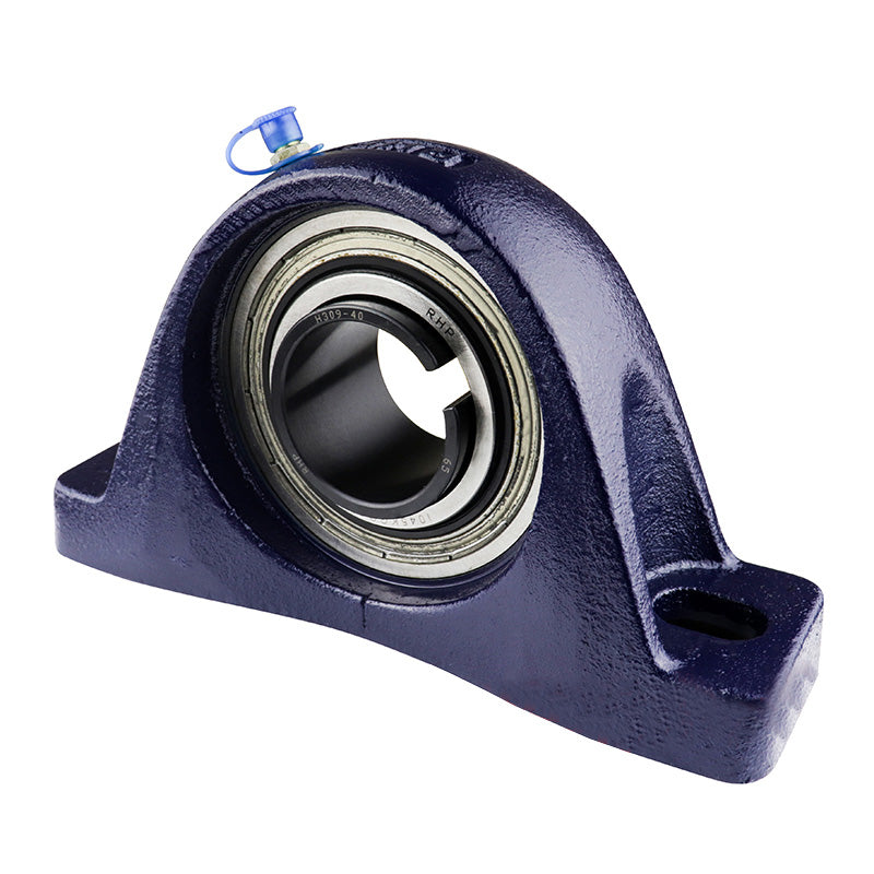 RHP NP1045-1-1/2K Two Bolt Cast Iron Pillow Block and 1-1/2 Bore Taper Insert with Sleeve and Lock Nut