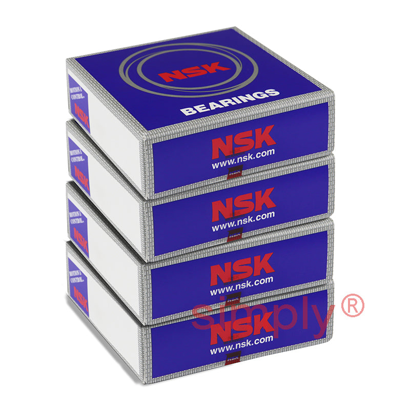 NSK 7907A5TRQUMP3 Super Precision Angular Contact Spindle Bearing 35x55x10mm (Set of 4)