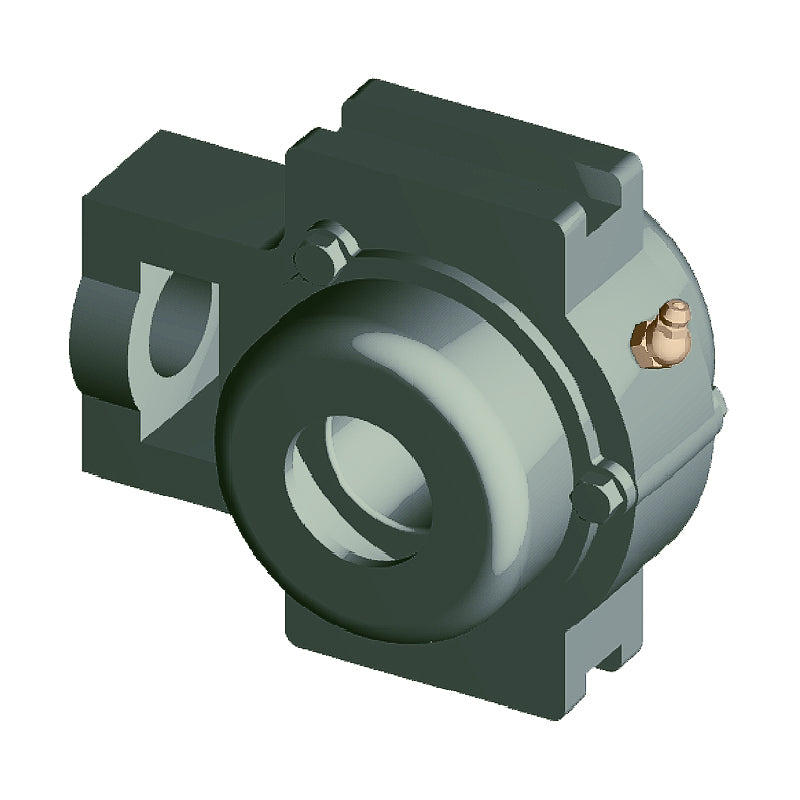 NTN C-UCTX13D1 Metric Cast Iron Take Up Unit with 65mm Bore Bearing Unit with Cast Iron Cover - Open Version - Allow 2-3 Days