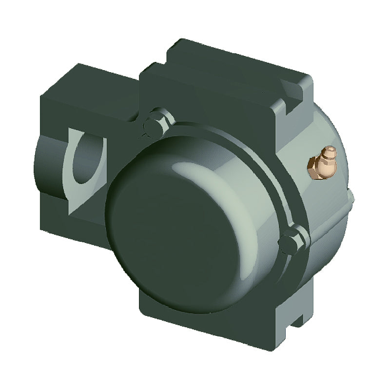 NTN CM-UCT207D1 Metric Cast Iron Take Up Unit with 35mm Bore Bearing Unit with Cast Iron Cover - Closed Version - Allow 2-3 Days