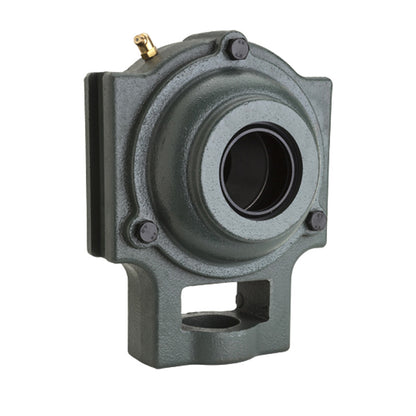 NTN CM-UKT212D1/H2312X Metric Cast Iron Take Up Unit with Cast Iron Cover - Closed Version - Insert and Adaptor Sleeve Fits 55mm Shaft - Allow 2-3 Days
