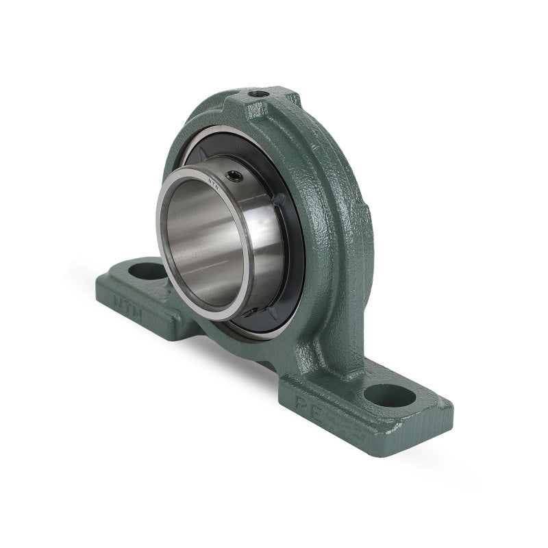 NTN UCPE205D1 Metric Ductile Cast Iron Two Bolt Pillow / Plummer Block Housing with 25mm Bore Insert - Allow 2-3 Days