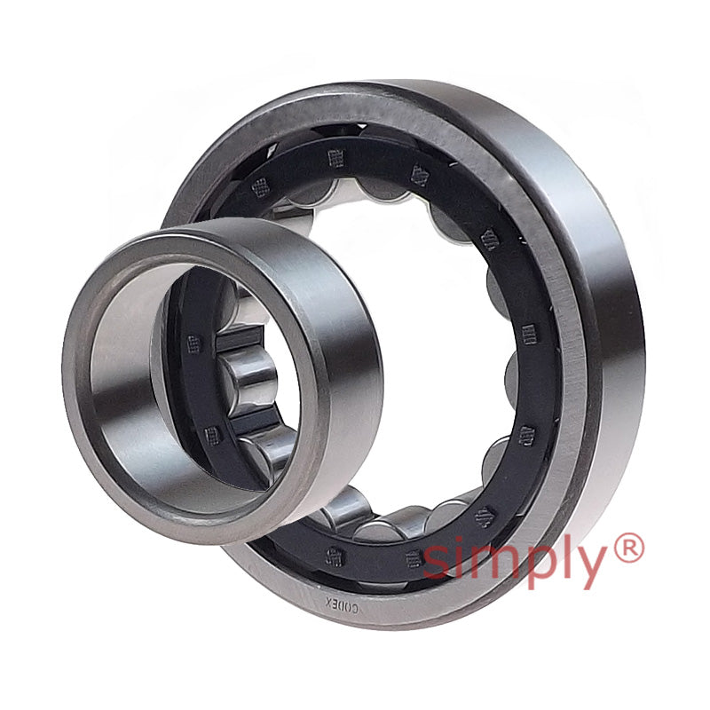 Codex NU206 Single Row Cylindrical Roller Bearing 30x62x16mm