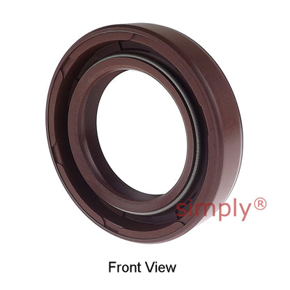 28x47x8mm DCVI Fork and Damper FKM Rubber Metric Rotary Shaft Oil Seal with 2 Opposite Facing Gater Springs