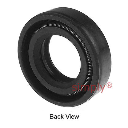43x55x9TC4 Metric Fork and Damper Nitrile Rubber Oil Seal with Extra Internal Sealing Profile and Raised Outer Sealing Band on Outside Diameter