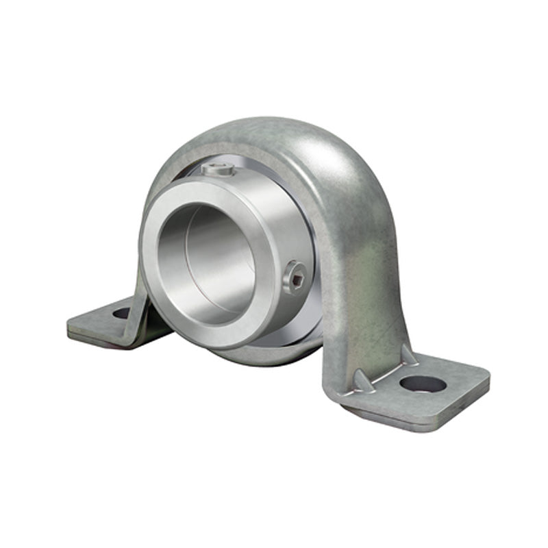 SKF P17FM Pressed Steel Plummer Block with Grub Screw Insert 17mm Bore