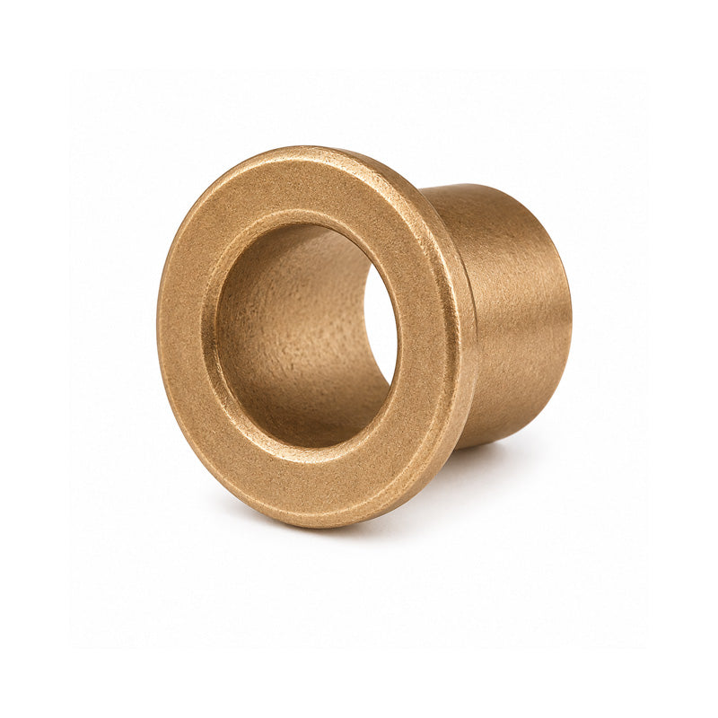 AL1218-12 Oil Filled Bronze Flanged Bush with MOS2 Additive 12x18x12mm