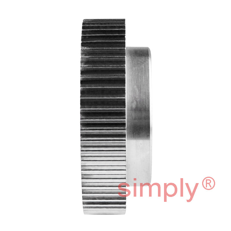 Aluminium Pilot Bore T2.5 Timing Pulley 2.5mm Pitch 60 Tooth for 6mm Wide Belts