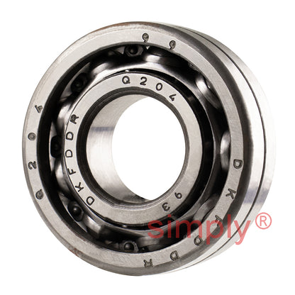 Premier Budget Q204 Four Point Contact Ball Bearing (Two Part Outer Race) 20x47x14mm