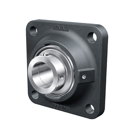 INA RCJO50XL Four Bolt Cast Iron Square Housing with Eccentric Collar Insert 50mm Bore
