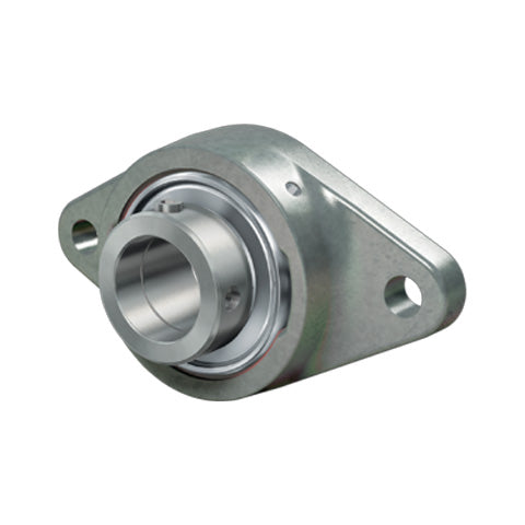 INA RCJT35XLNFA125 Two Bolt Cast Iron Oval Housing with Eccentric Collar Insert and Anti-Corrosion Protection 35mm Bore