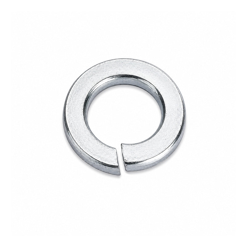 Unifix M8x14.85x2mm Single Coil Rectangular Spring Washer DIN 127B with Bright Zinc Plated Finish