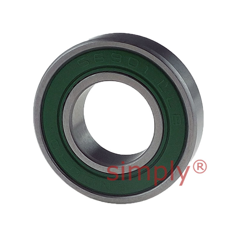 ENDURO S69012RS Stainless Steel Rubber Sealed Deep Groove Bearing 12x24x6mm