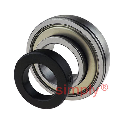 SA205-16 Imperial Bearing Insert with Locking Collar 1 inch Bore 52mm Outside Dia