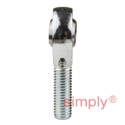 SKF SAKAC12M Right Hand Steel / Bronze Lined Plain Male Rod End M12 Thread