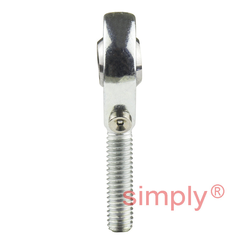 SKF SAKAC6M Right Hand Steel / Bronze Lined Plain Male Rod End M6 Thread