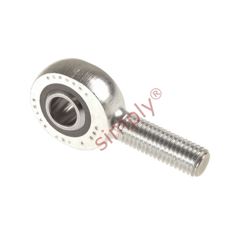 SKF SALKB16F Left Hand Steel / PTFE FRP Lined Plain Male Rod End M16 Thread