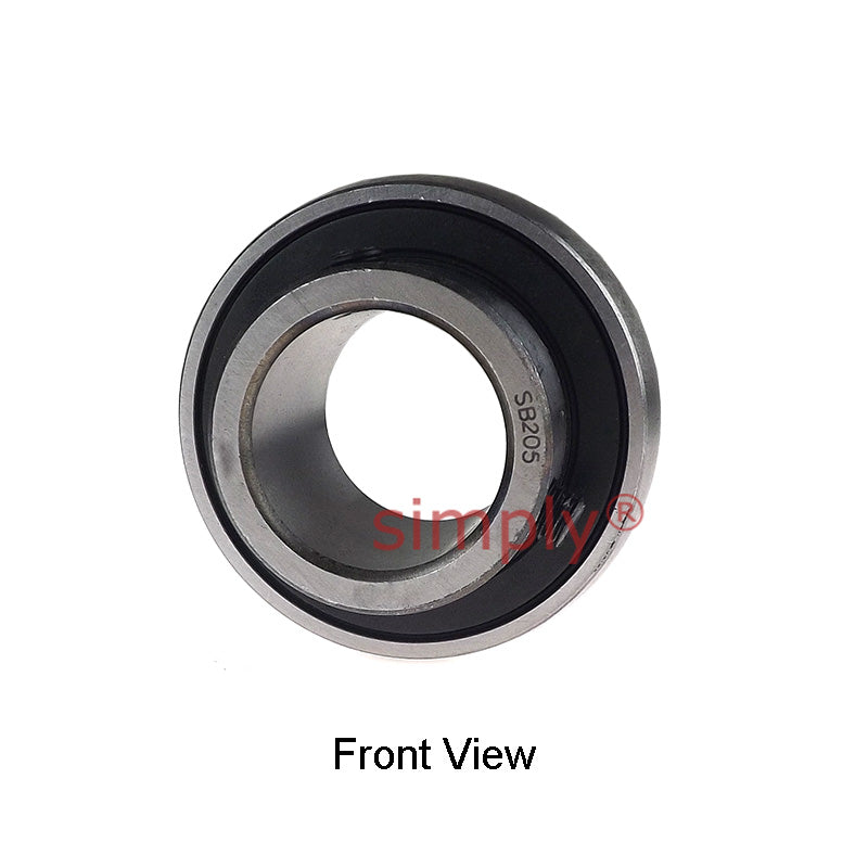 SB205 Metric Bearing Insert with 25mm Bore 52mm Outside Dia