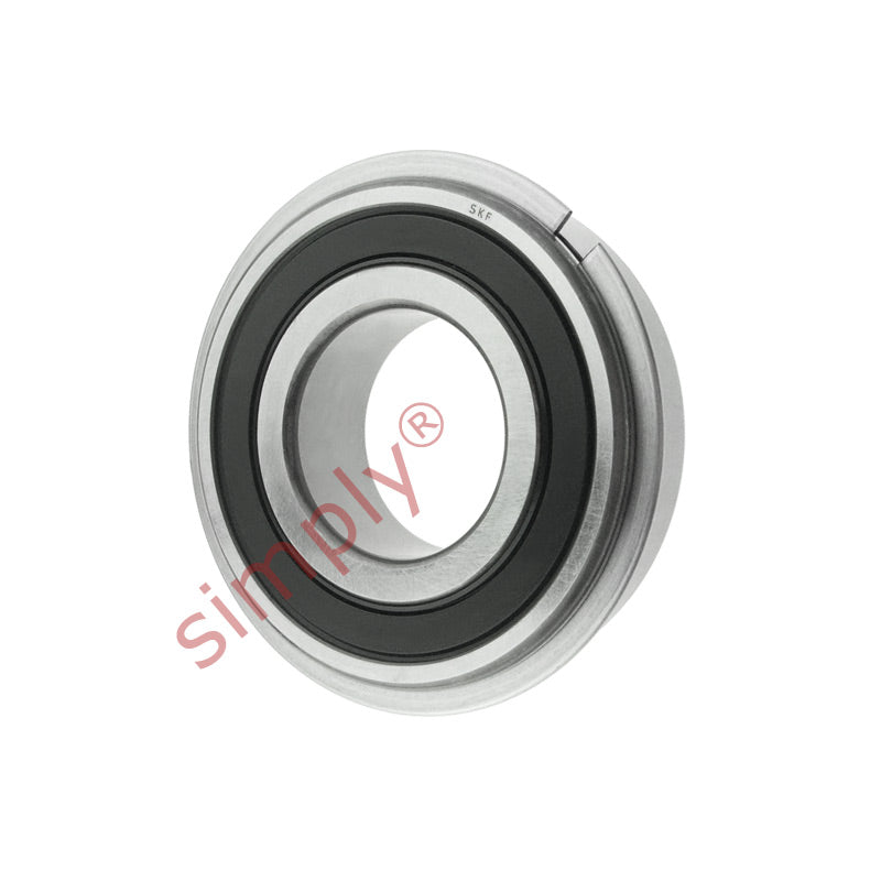 60062RSHNRC3 Budget Rubber Sealed Deep Groove Ball Bearing with Snap Ring 30x55x13mm 