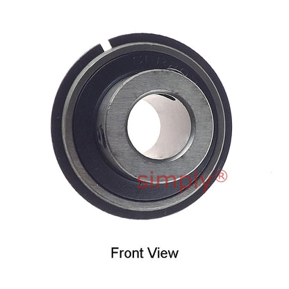 SER203 Metric Bearing Insert and Snap Ring 17mm Bore 47mm Outside Dia