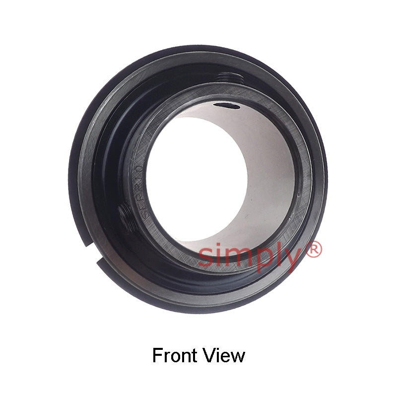 SER210 Metric Bearing Insert and Snap Ring 50mm Bore 90mm Outside Dia
