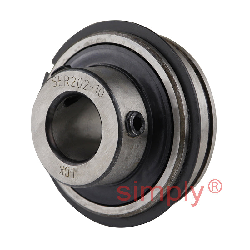 SER202-10 Imperial Bearing Insert and Snap Ring 5/8 inch Bore 47mm Outside Dia