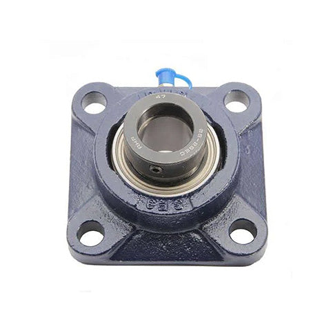 RHP SF2-1/2DEC Four Bolt Square Cast Iron Flange Housing and 2-1/2 inch Bore Eccentric Collar Full Width Insert