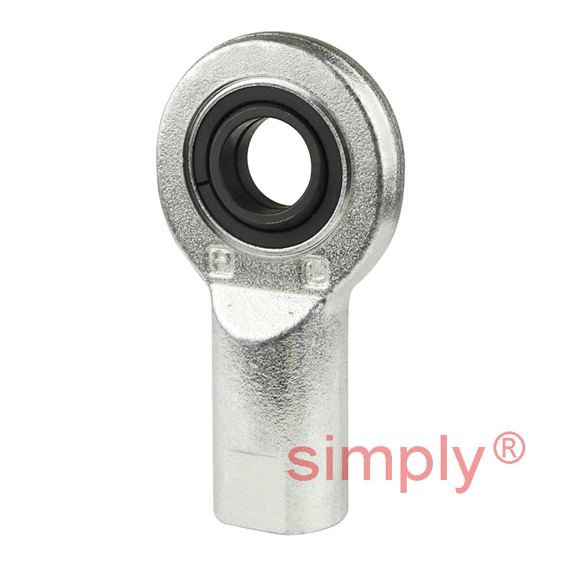 SKF SI17ES Right Hand Steel / Steel Plain Female Rod End M16 Thread