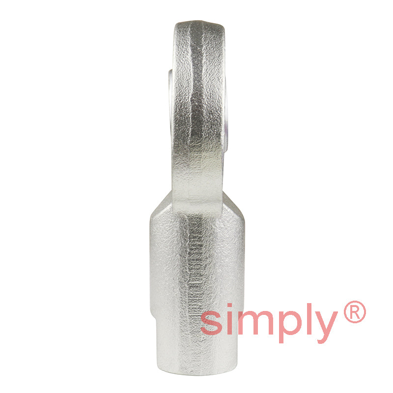 SKF SI25C Right Hand Steel / PTFE Sintered Bronze Lined Plain Female Rod End M24x2 Thread