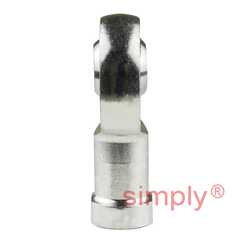 SKF SIKB10FVZ019 Right Hand Steel / PTFE FRP Lined Plain Female Rod End M10x1.25 Thread