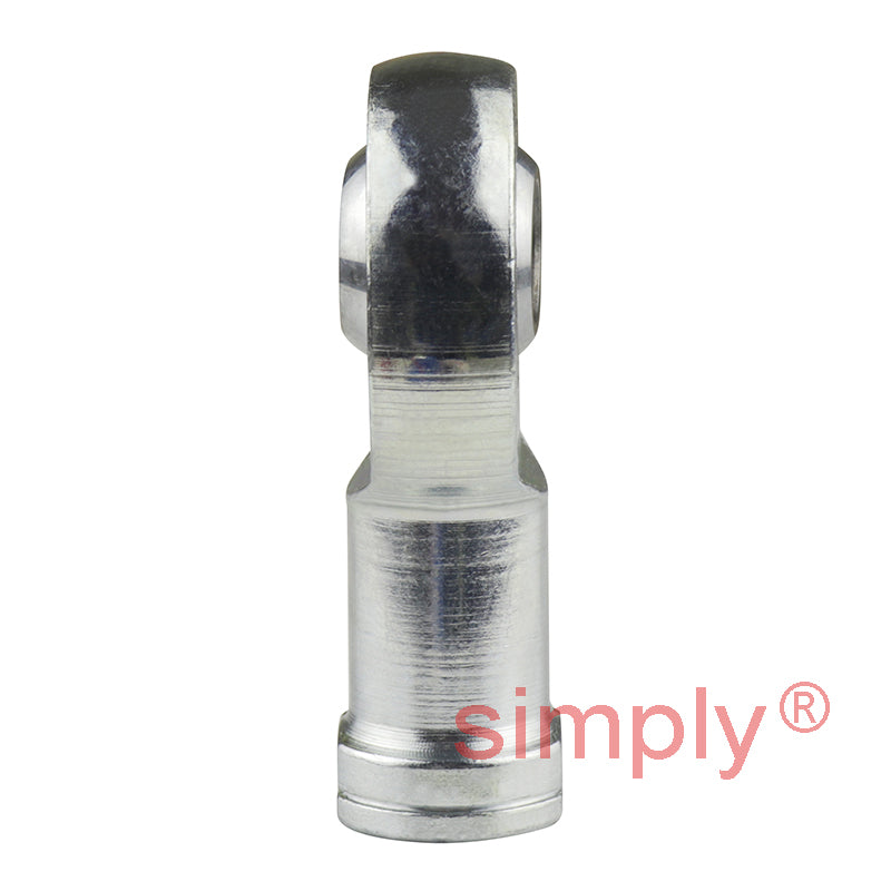 SKF SILKB10F Left Hand Steel / PTFE FRP Lined Plain Female Rod End M10 Thread
