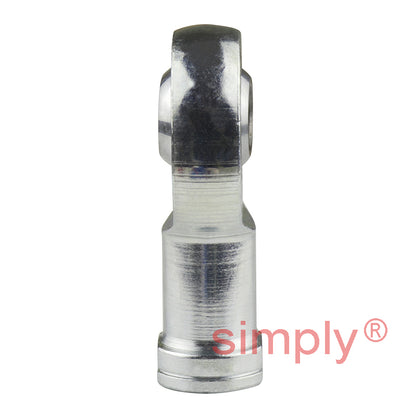 SKF SILKB10F Left Hand Steel / PTFE FRP Lined Plain Female Rod End M10 Thread
