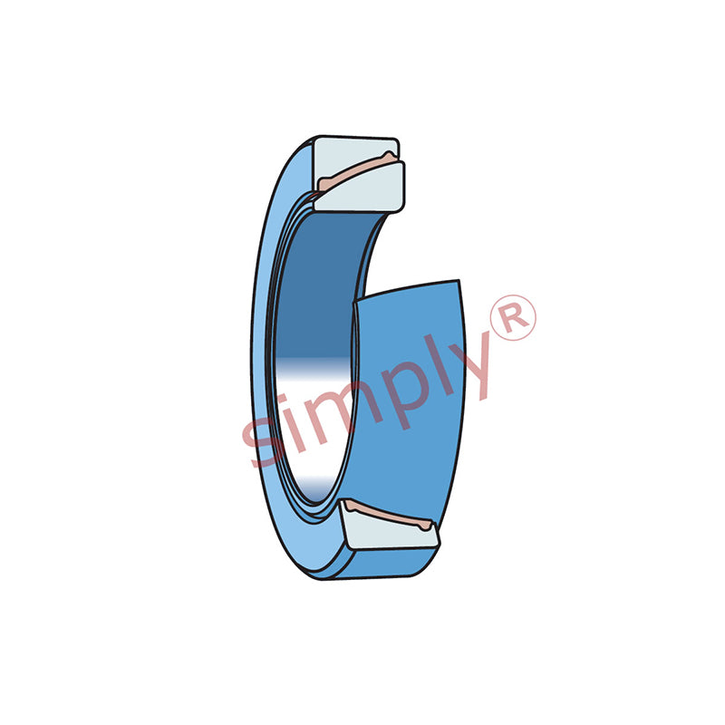 SKF GAC120F Angular Contact Spherical Plain Bearing Steel / PTFE Fabric 120x180x38mm