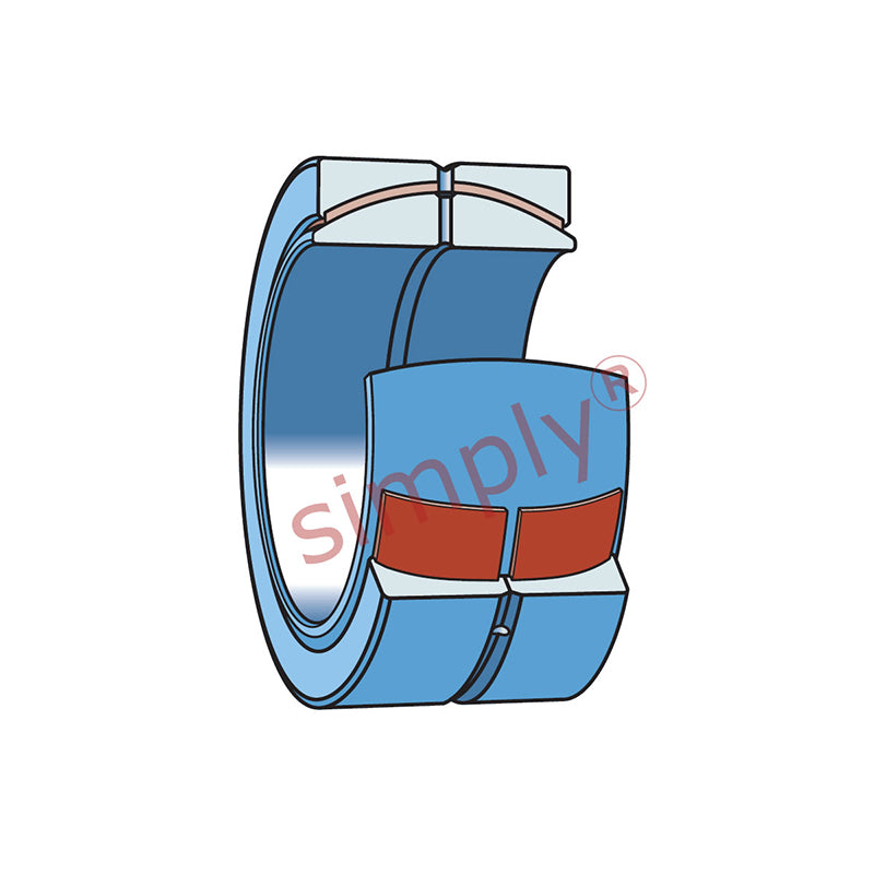 SKF GEC500FSA Maintenance Free Spherical Plain Bearing 500x670x230x195mm