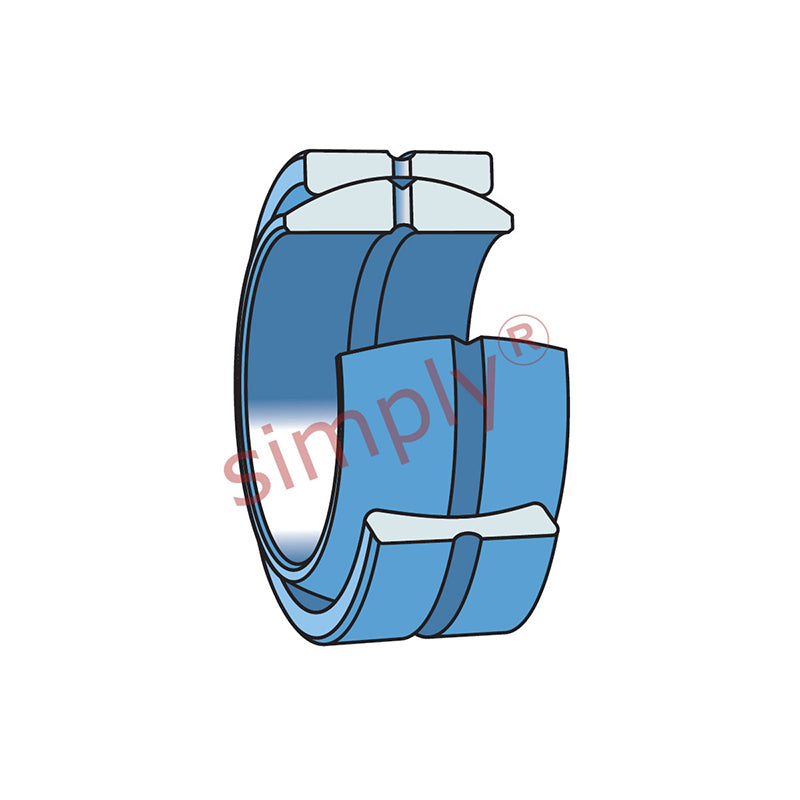 SKF GEZ212ES Spherical Plain Bearing 69.85x111.13x61.12x52.39mm