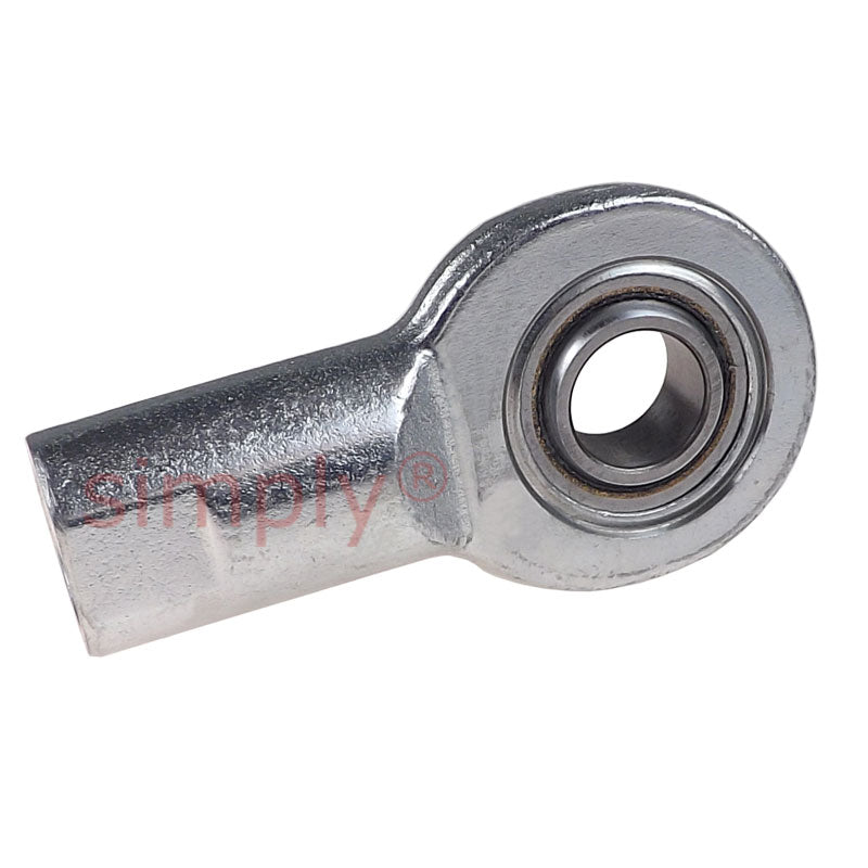 SKF SIL30C Left Hand Steel / PTFE Sintered Bronze Lined Plain Female Rod End M30x2 Thread