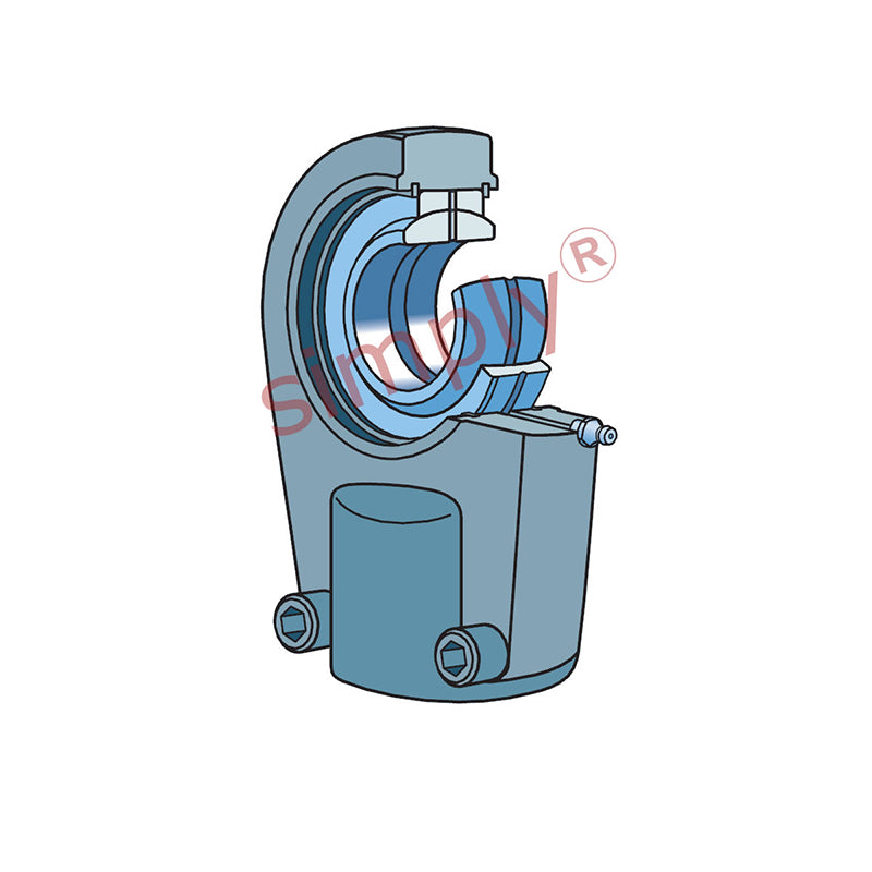 SKF SIR30ES Right Hand Steel / Steel Clamp Type Female Rod End M22x1.5 Thread