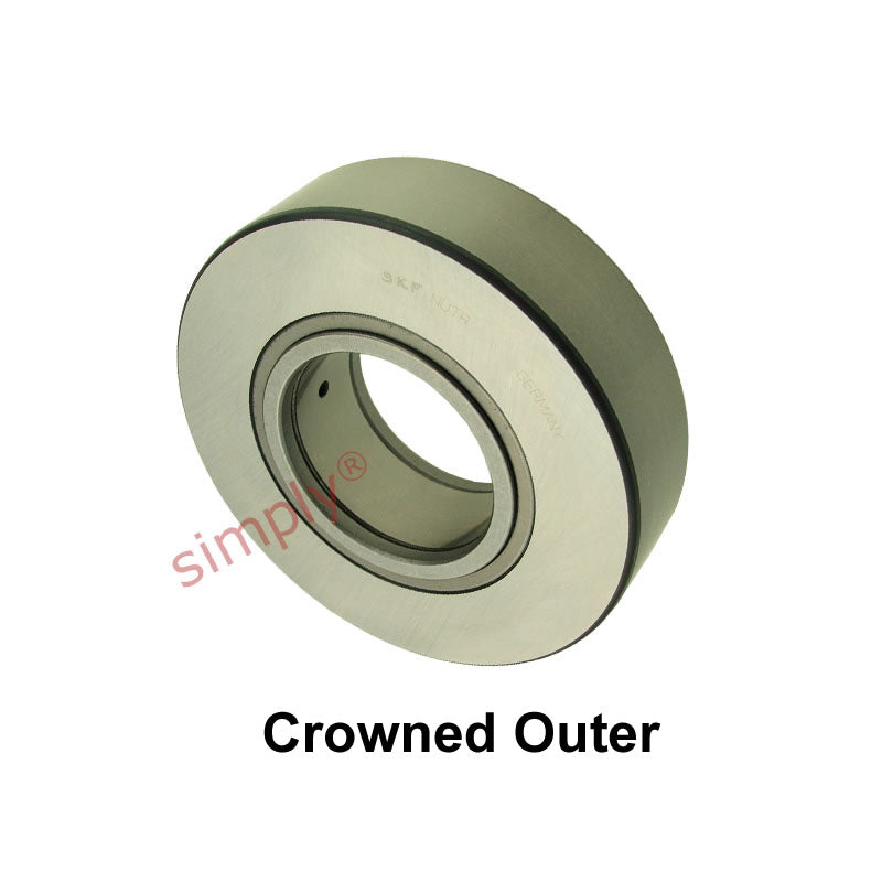 Major Brand NUTR3072A Support Roller With Axial Guidance Crowned Outer 30x72x29mm