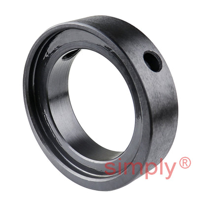 RHP SL2DEC Two Bolt Cast Iron Pillow Block and 2 Bore Eccentric Collar Full Width Insert