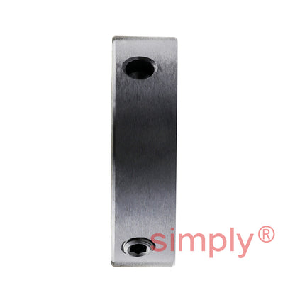 RHP SL2DEC Two Bolt Cast Iron Pillow Block and 2 Bore Eccentric Collar Full Width Insert