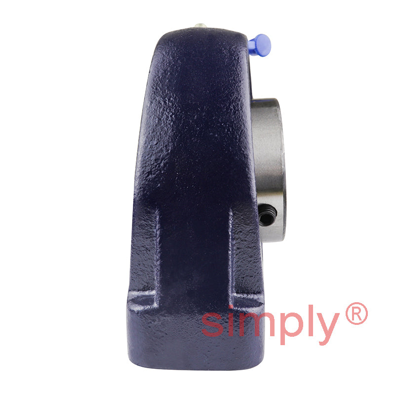 RHP SNP1-3/4 Threaded Base Small Footprint Pillow / Plummer Block and 1-3/4 inch Bore Grub Screw Full Width Insert