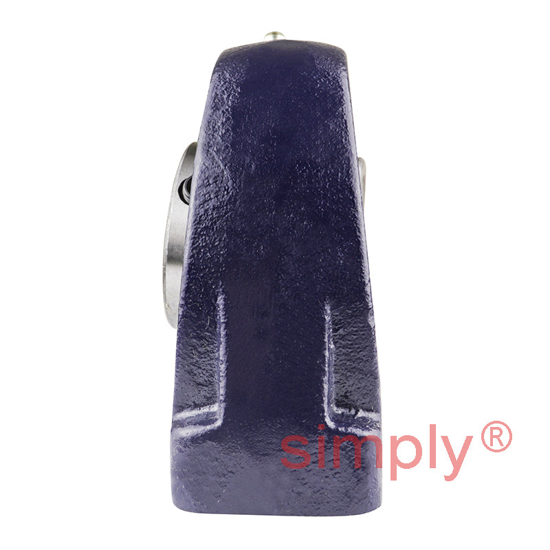RHP SNP1-3/8 Threaded Base Small Footprint Pillow / Plummer Block and 1-3/8 inch Bore Grub Screw Full Width Insert