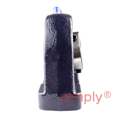 RHP SNP30A Threaded Base Small Footprint Pillow / Plummer Block and 30mm Bore Grub Screw Flat Back Insert