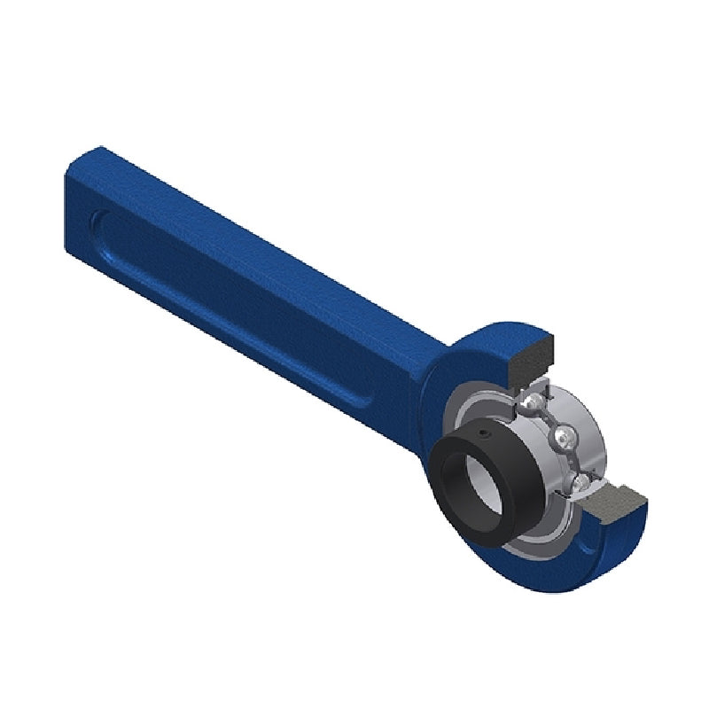 SNR EXSP204N Metric Cast Iron Tensioner Unit with 20mm Bore Eccentric Collar Insert - Allow 2-3 Days