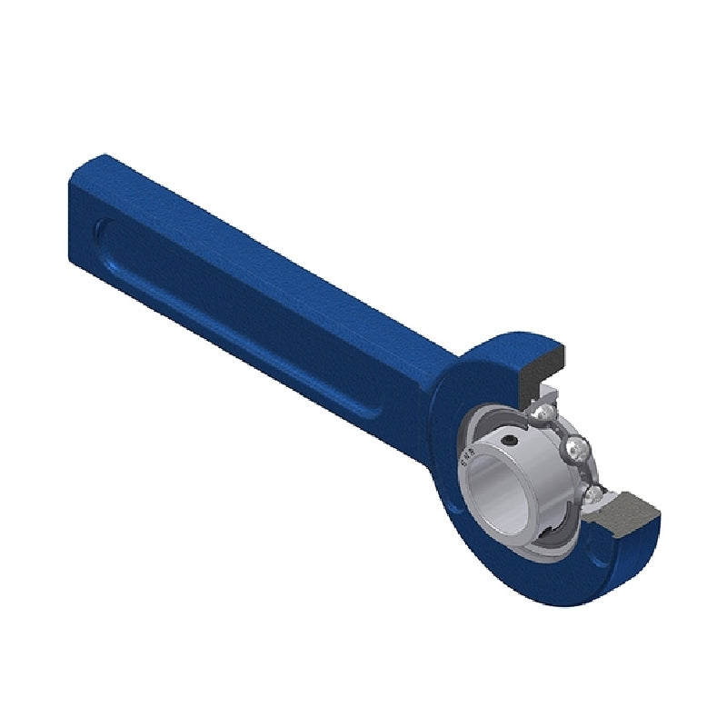 SNR USSP203 Metric Cast Iron Tensioner Unit with 17mm Bore Insert - Allow 2-3 Days