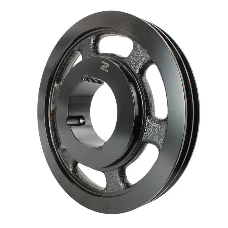 PowerDrive 500X2SPA 500mm Pitch Diameter SPA Section Tapered Locking Bush Type Pulley with 2 Grooves (Bush not Incl.) - Allow 2-3 Days