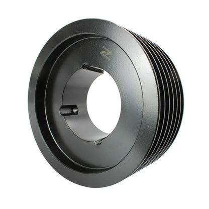 PowerDrive 180X6SPA 180mm Pitch Diameter SPA Section Tapered Locking Bush Type Pulley with 6 Grooves (Bush not Incl.) - Allow 2-3 Days