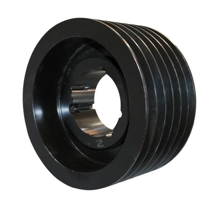 PowerDrive 400X6SPA 400mm Pitch Diameter SPA Section Tapered Locking Bush Type Pulley with 6 Grooves (Bush not Incl.) - Allow 2-3 Days